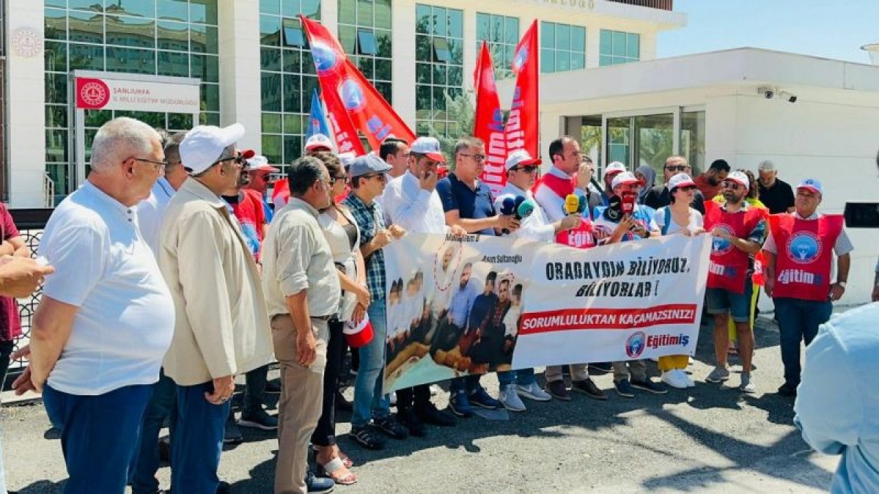KADEM ÖZBAY: “ASIM SULTANOĞLU’NUN YERİ MÜDÜRLÜK MAKAMI DEĞİL SANIK SANDALYESİDİR. ATATÜRK’ÜN BİZ ÖĞRETMENLERE EMANET ETTİĞİ GELECEK NESİLLER, SAHİPSİZ DEĞİLDİR”