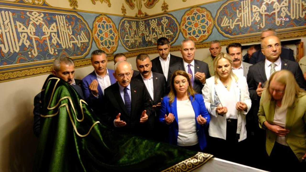 HACI BEKTAŞ VELİ ANMA TÖRENLERİ VE KÜLTÜR SANAT ETKİNLİKLERİ… KILIÇDAROĞLU, HACI BEKTAŞ-İ VELİ’NİN TÜRBESİNİ ZİYARET ETTİ