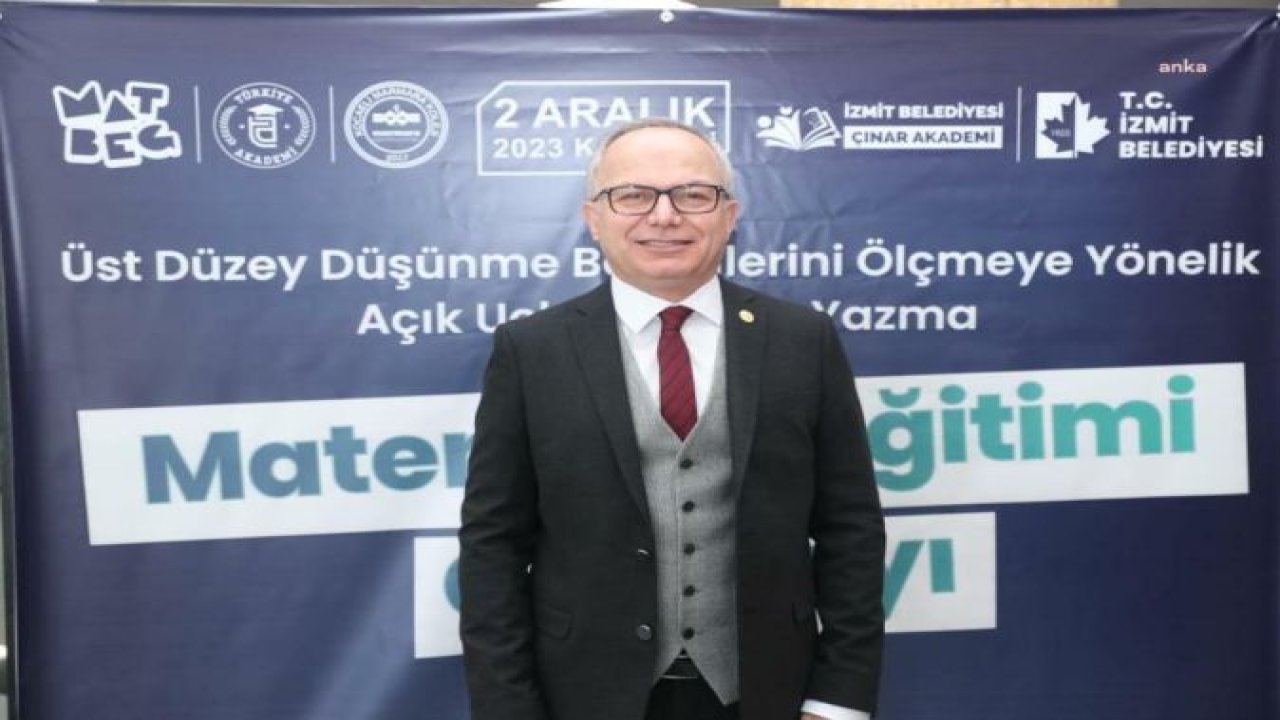 İZMİR BELEDİYESİ ÇINAR AKADEMİ İŞ BİRLİĞİNDE MARMARA’DAKİ ÖĞRETMENLER ‘MATEMATİK ÇALIŞTAYI’NDA BULUŞTU