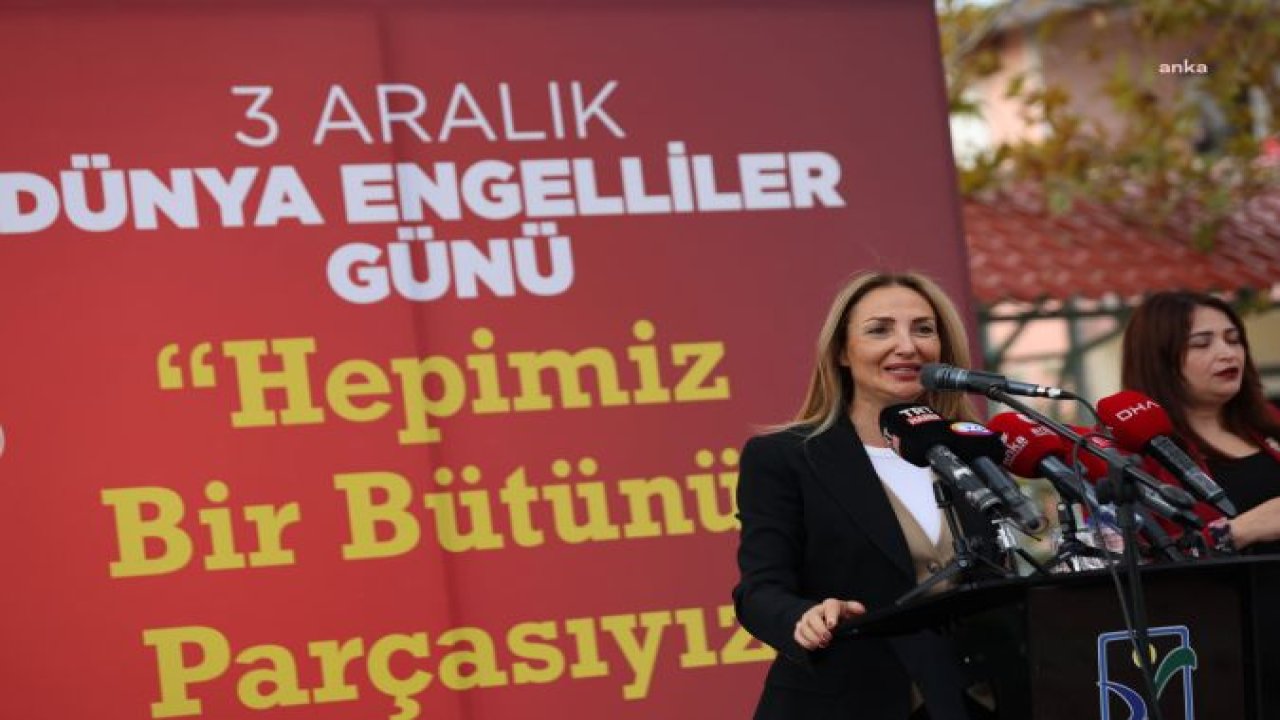 AYLİN NAZLIAKA: “ÖZEL BİREYLERİMİZİN SORUNLARININ GÜNDEMDE TUTULMASI, ÇÖZÜM ÖNERİLERİNİN İVEDİLİKLE HAYATA GEÇİRİLMESİNDEN YANAYIZ”