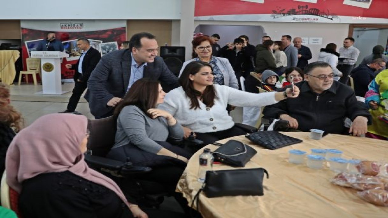 AKHİSAR BELEDİYESİ ENGELLİLER GÜNÜNÜ KUTLADI