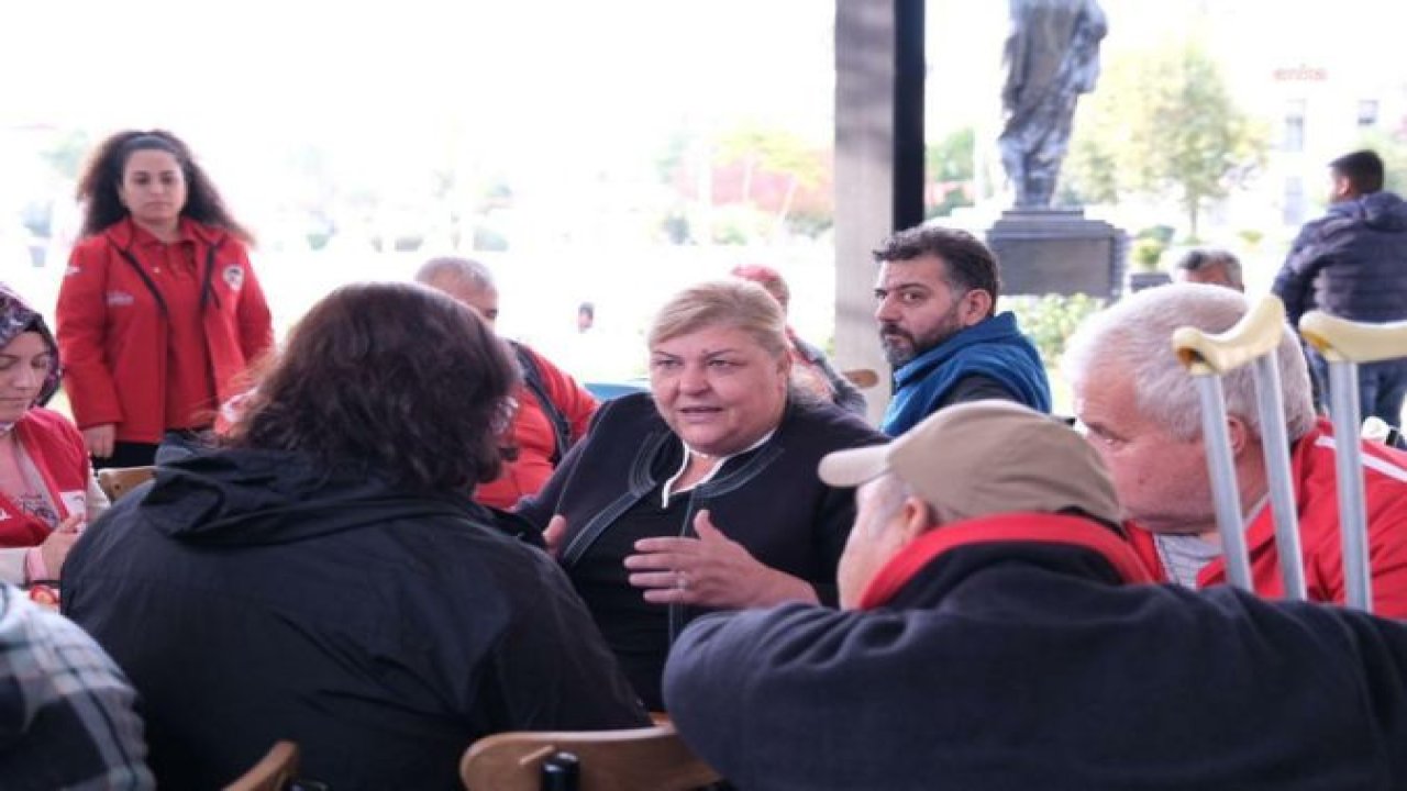 CEYHAN ENGELLİLER GENÇLİK VE SPOR KULÜBÜ ÜYELERİYLE BİR ARAYA GELEN CEYHAN BELEDİYE BAŞKANI HÜLYA ERDEM: “FARKINDA OLALIM, ENGEL OLMAYALIM!”