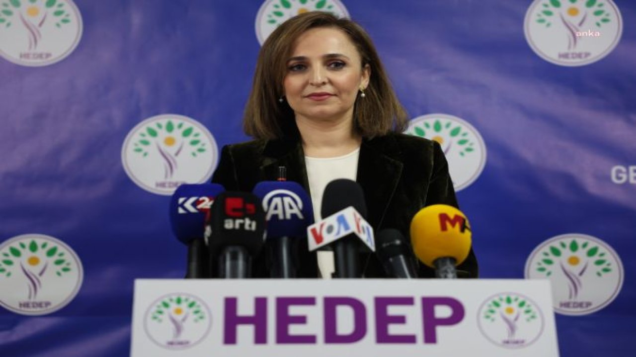 HEDEP SÖZCÜSÜ AYŞEGÜL DOĞAN: “YEREL SEÇİMDE STRATEJİMİZ KAYBETTİRMEK YA DA KAZANDIRMAK DEĞİL KAZANMAK. KENT UZLAŞISIYLA KAZANMAK”