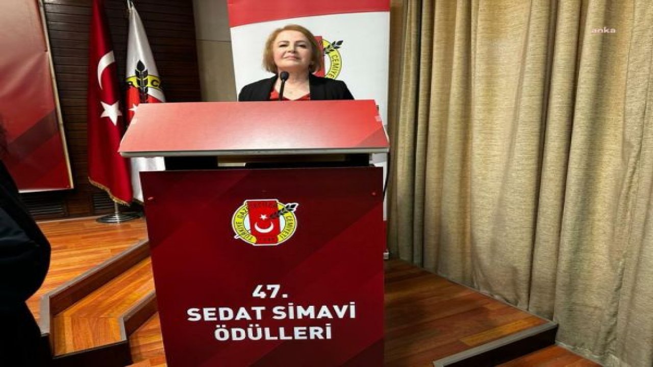 TGC 47. SEDAT SİMAVİ ÖDÜLLERİ SAHİPLERİNİ BULDU…OLCAYTO: “HALKIN HABER ALMA HAKKI DEMEK OLAN BASIN ÖZGÜRLÜĞÜ EVRENSEL GAZETECİLİK DEĞERLERİNE KAVUŞTURULMALIDIR”