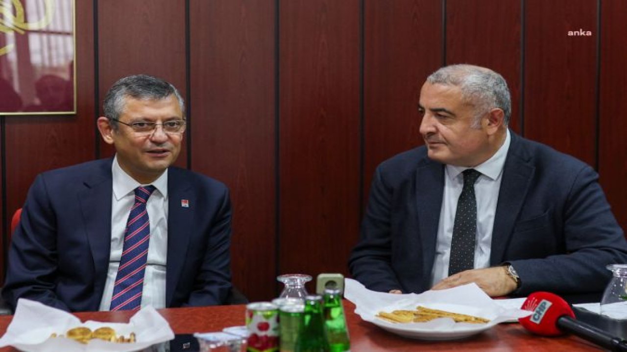 CHP GENEL BAŞKANI ÖZGÜR ÖZEL, HACI BEKTAŞ VELİ ANADOLU KÜLTÜR VAKFI’NI ZİYARET ETTİ