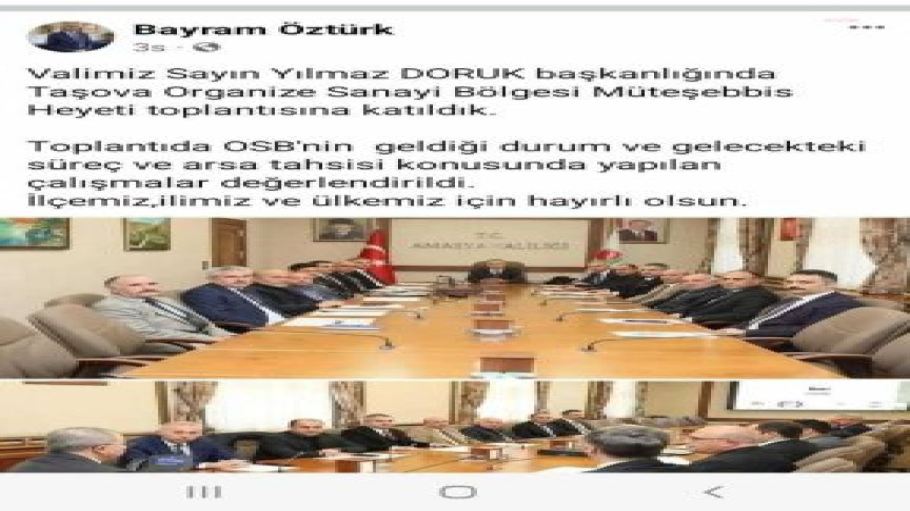 TAŞOVA BELEDİYE BAŞKANI ÖZTÜRK’ÜN MAHKEMENİN ÇAMBÜKÜ’NE OSB PROJESİNİ İPTAL ETMESİNE KARŞIN YENİDEN ÇALIŞMALARA BAŞLANDIĞI AÇIKLAMASINA TEPKİ