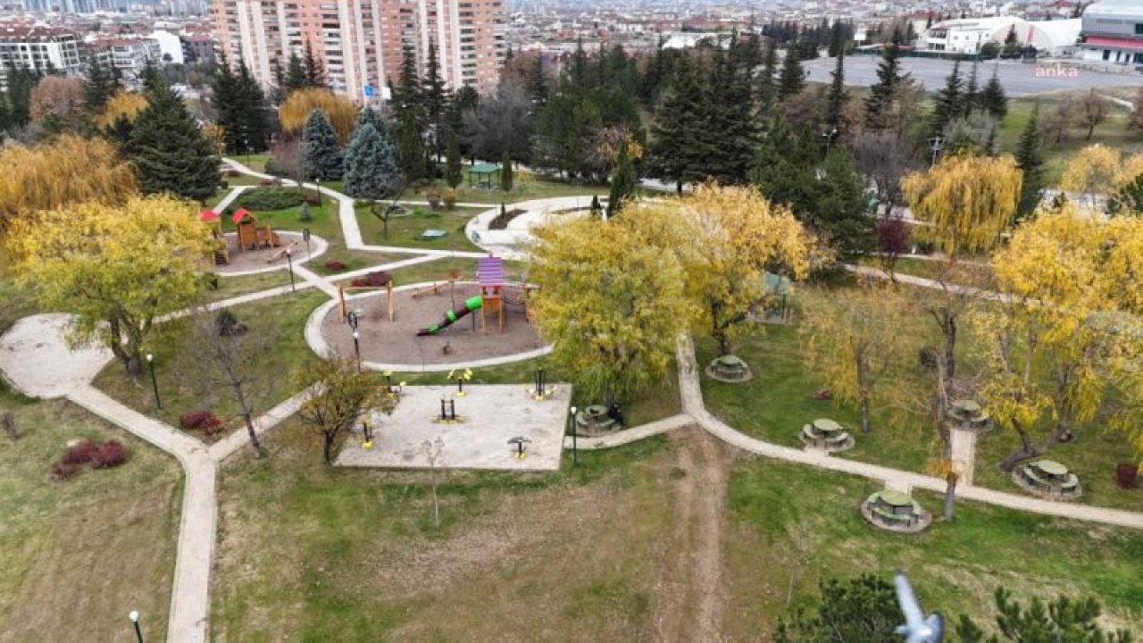 ESKİŞEHİR BÜYÜKŞEHİR YENİKENT PARKINI YENİLEDİ