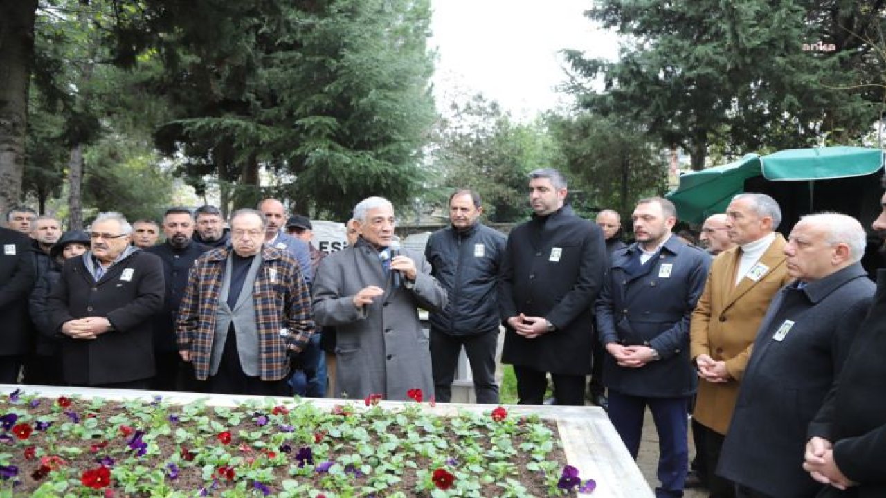 MERHUM BAŞKAN MEHMET ALİ BÜKLÜ, KARTAL’DAKİ MEZARI BAŞINDA ANILDI