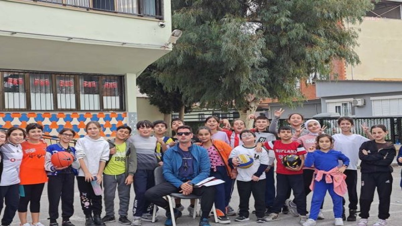 ÇİĞLİ BELEDİYESİ’NDEN OKULLARA SPOR MALZEMESİ DESTEĞİ