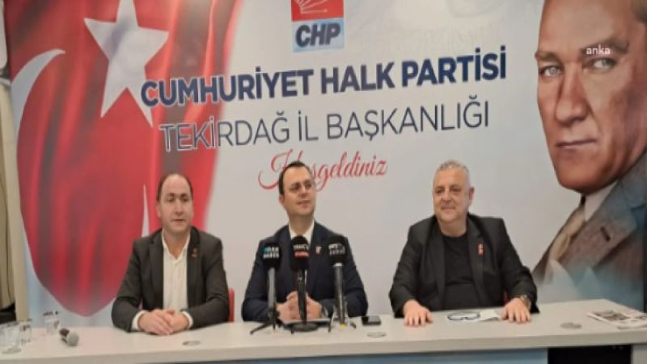 ERDİN ERAL, CHP’DEN TEKİRDAĞ SÜLEYMANPAŞA BELEDİYE BAŞKAN ADAY ADAYI OLDU