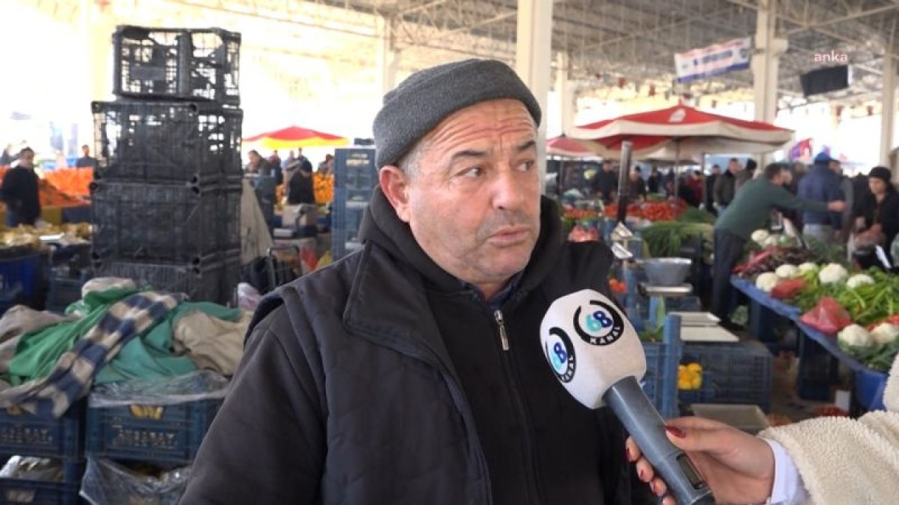 AKSARAY’DA PAZARA ALIŞVERİŞE GİDEN VATANDAŞ: “BİR ŞEY ALMADIK Kİ… BİR ŞEY ALSAK 500 LİRA DA YETMEZ”