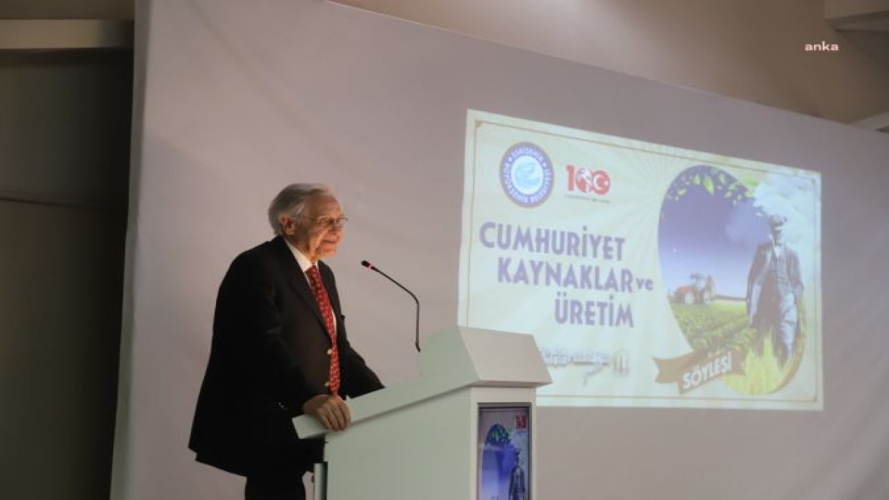 ESKİŞEHİR BÜYÜKŞEHİR’DEN “CUMHURİYET, KAYNAKLAR VE ÜRETİM” SÖYLEŞİSİ