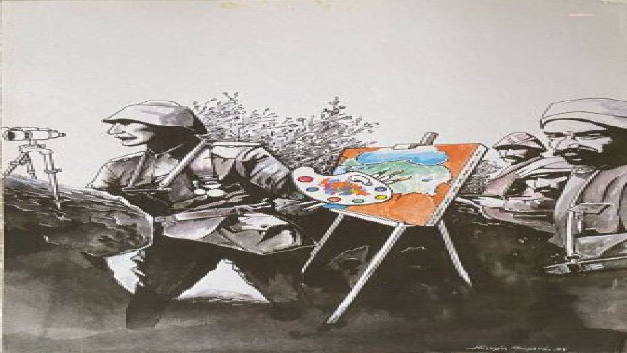 7’NCİ EFLATUN NURİ ULUSAL KARİKATÜR YARIŞMASI’NDA KAZANANLAR BELLİ OLDU