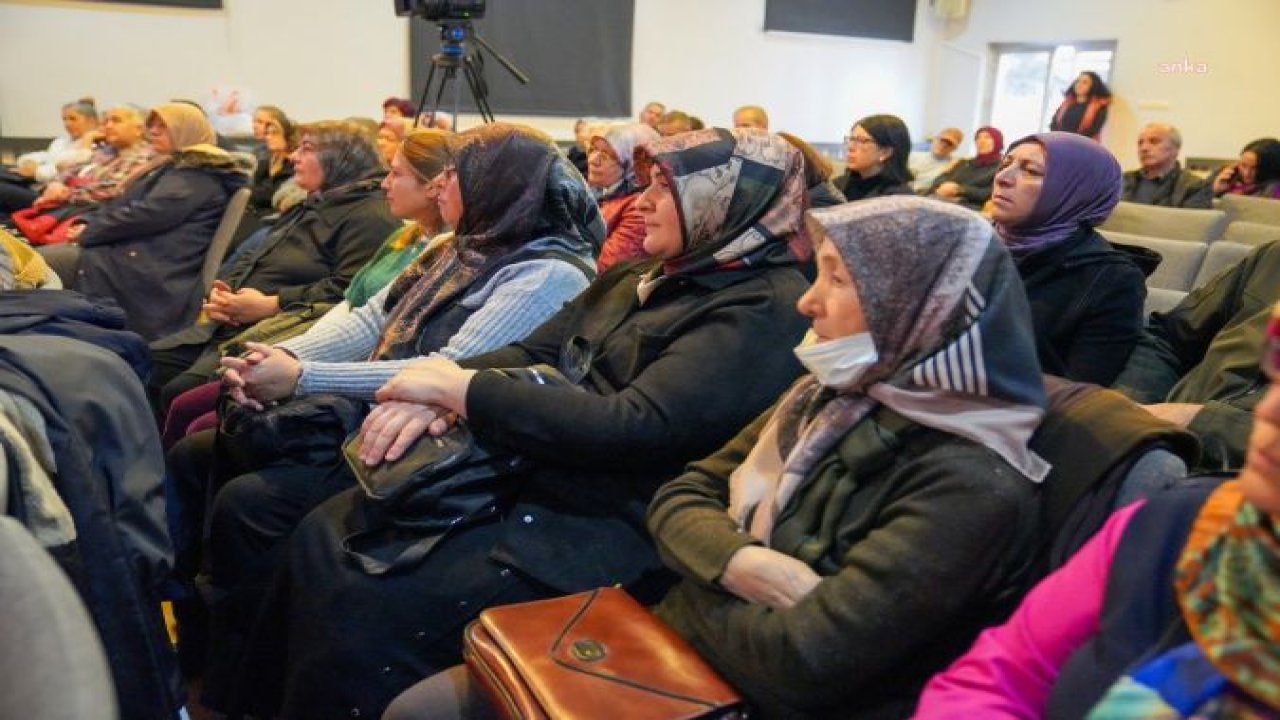 TEPEBAŞI’NDA ‘ÜRETİMİN GÜCÜ KADINLARIN GÜCÜ’ SÖYLEŞİSİ DÜZENLENDİ