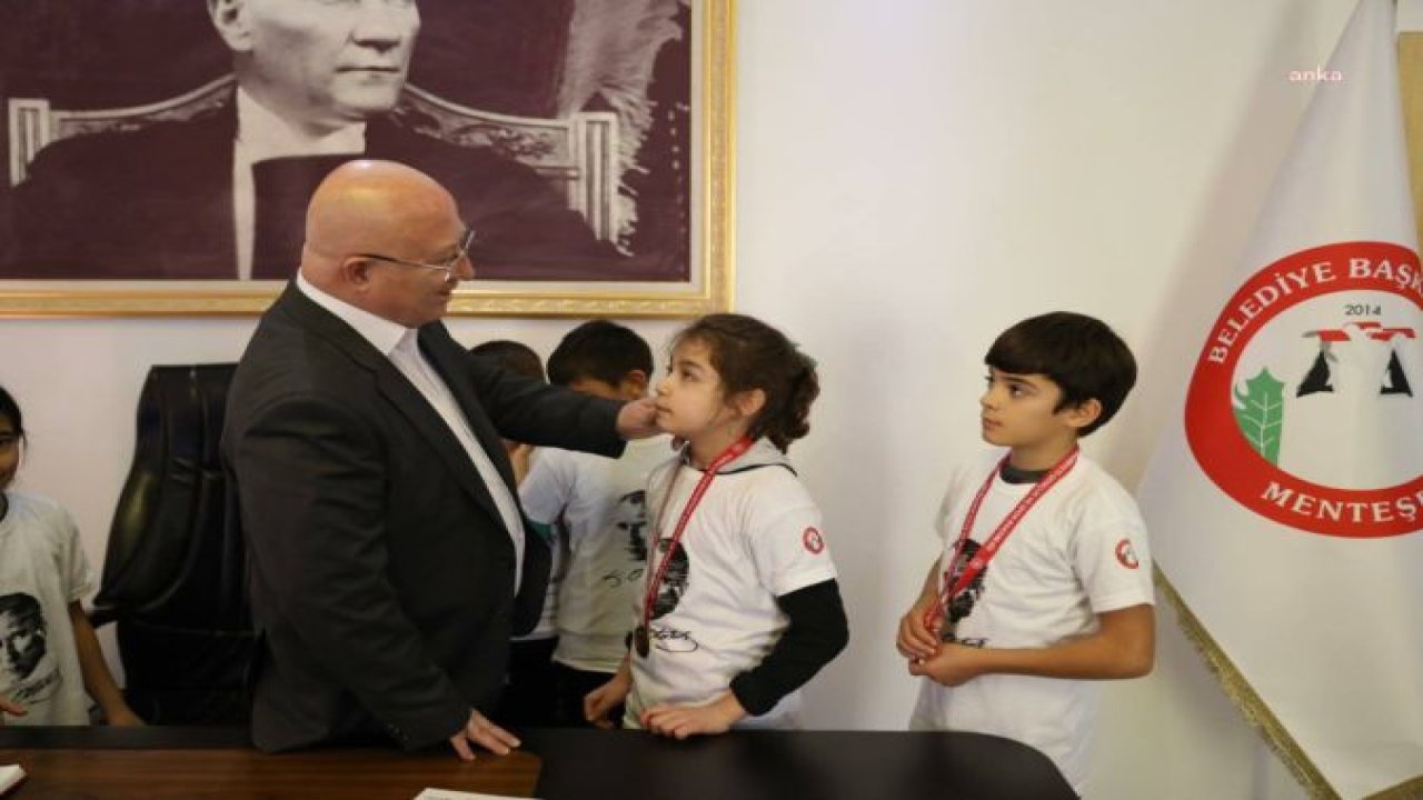 MENTEŞE BELEDİYE BAŞKANI GÜMÜŞ: “GELECEĞİN ŞAMPİYONLARINI YETİŞTİRİYORUZ”