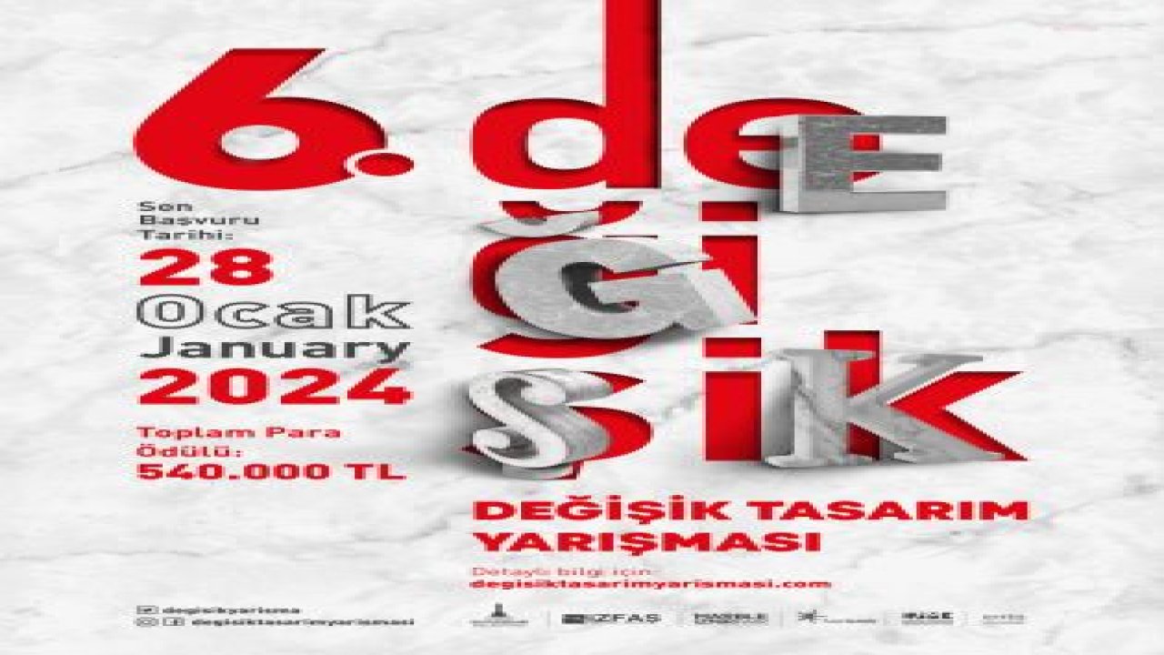 DEĞİŞİK DOĞAL TAŞ TASARIM YARIŞMASI’NA BAŞVURULAR DEVAM EDİYOR