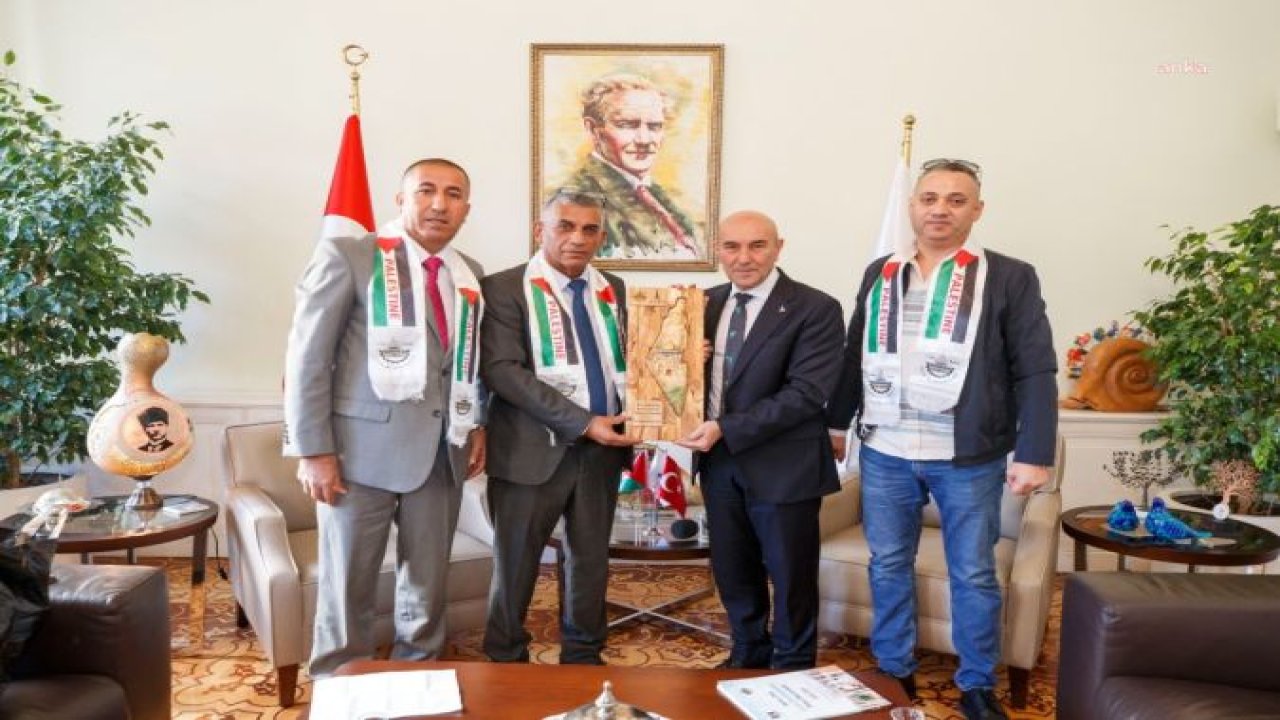 SOYER’E FİLİSTİN YATTA BELEDİYESİ’NDEN ZİYARET