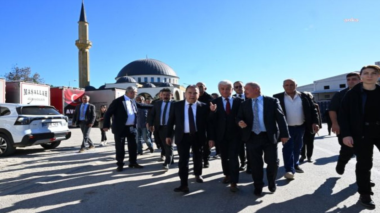 MUHİTTİN BÖCEK, FİNİKE HALİ SEZON AÇILIŞINA KATILDI