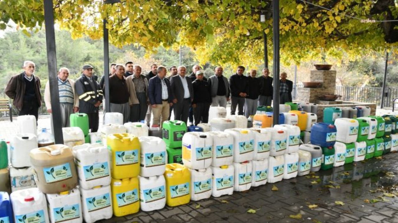 YENİŞEHİR BELEDİYESİ’NDEN ORGANİK SOLUCAN GÜBRESİYLE ÜRETİCİYE DESTEK