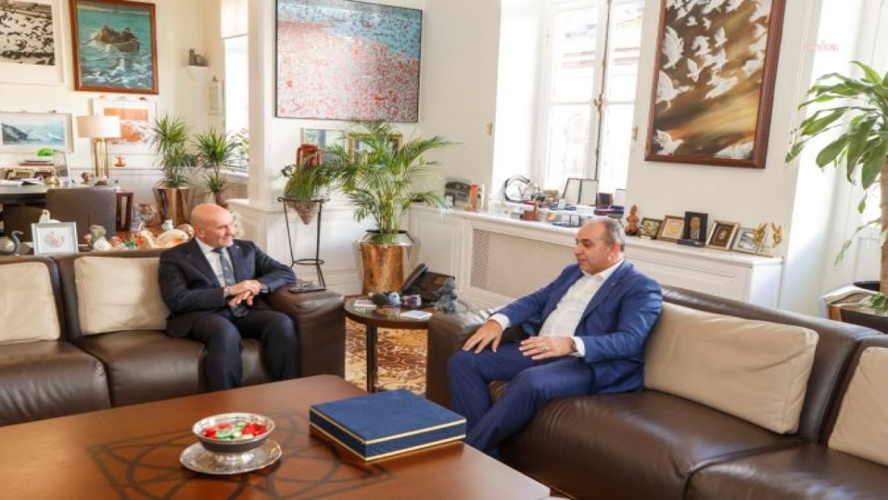 İZMİR VETERİNER HEKİMLERİ ODASI’NDAN SOYER’E DESTEK ZİYARETİ