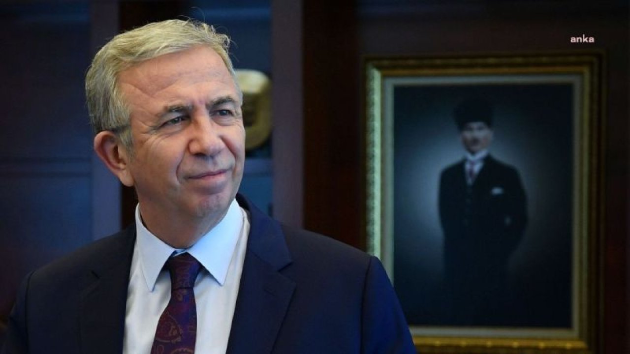 MANSUR YAVAŞ’TAN ATATÜRK’ÜN ANKARA’YA GELİŞİNİN 104. YIL DÖNÜMÜ İÇİN KUTLAMA MESAJI
