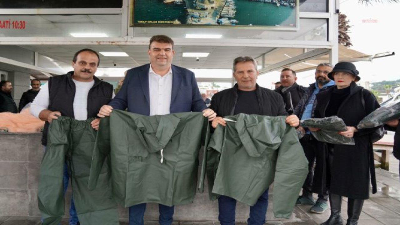 SEFERİHİSAR BELEDİYESİ’NDEN BALIKÇILARA DESTEK
