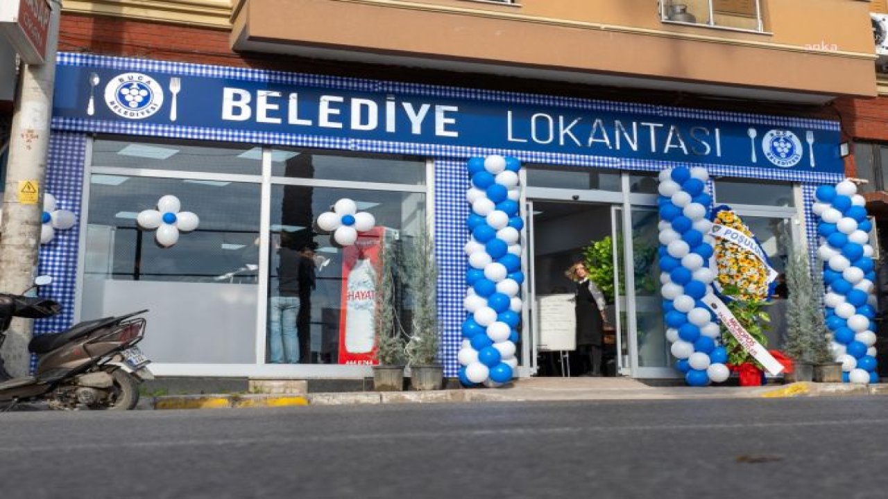 BUCA BELEDİYE LOKANTASI AÇILDI