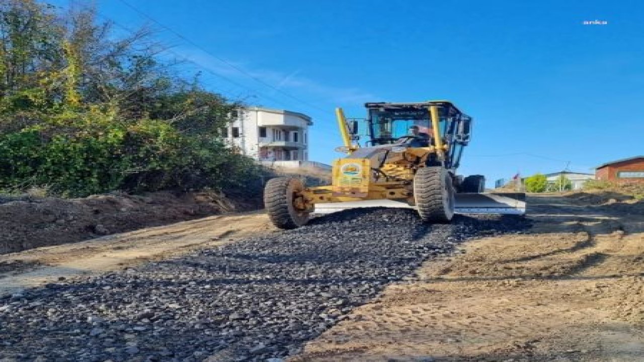 ATAKUM’DA YOL ÇALIŞMALARI DEVAM EDİYOR