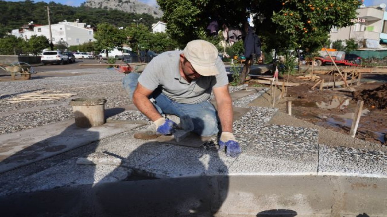 MARMARİS BELEDİYESİ’NDEN BELDİBİ’NDE HUMMALI ÇALIŞMA