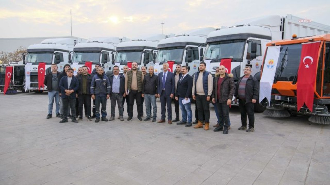 YENİ ARAÇLARLA ADANA BÜYÜKŞEHİR’İN FİLOSU GÜÇLENİYOR
