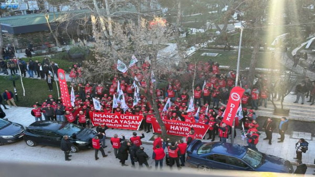BİRLEŞİK METAL İŞ SENDİKASI BİLECİK ŞUBESİ: “KAZANILMIŞ HAKLARIMIZI TOPLU İĞNE KADAR BİLE GERİYE GÖTÜRECEK HİÇBİR TEKLİFİ KABUL ETMİYORUZ”