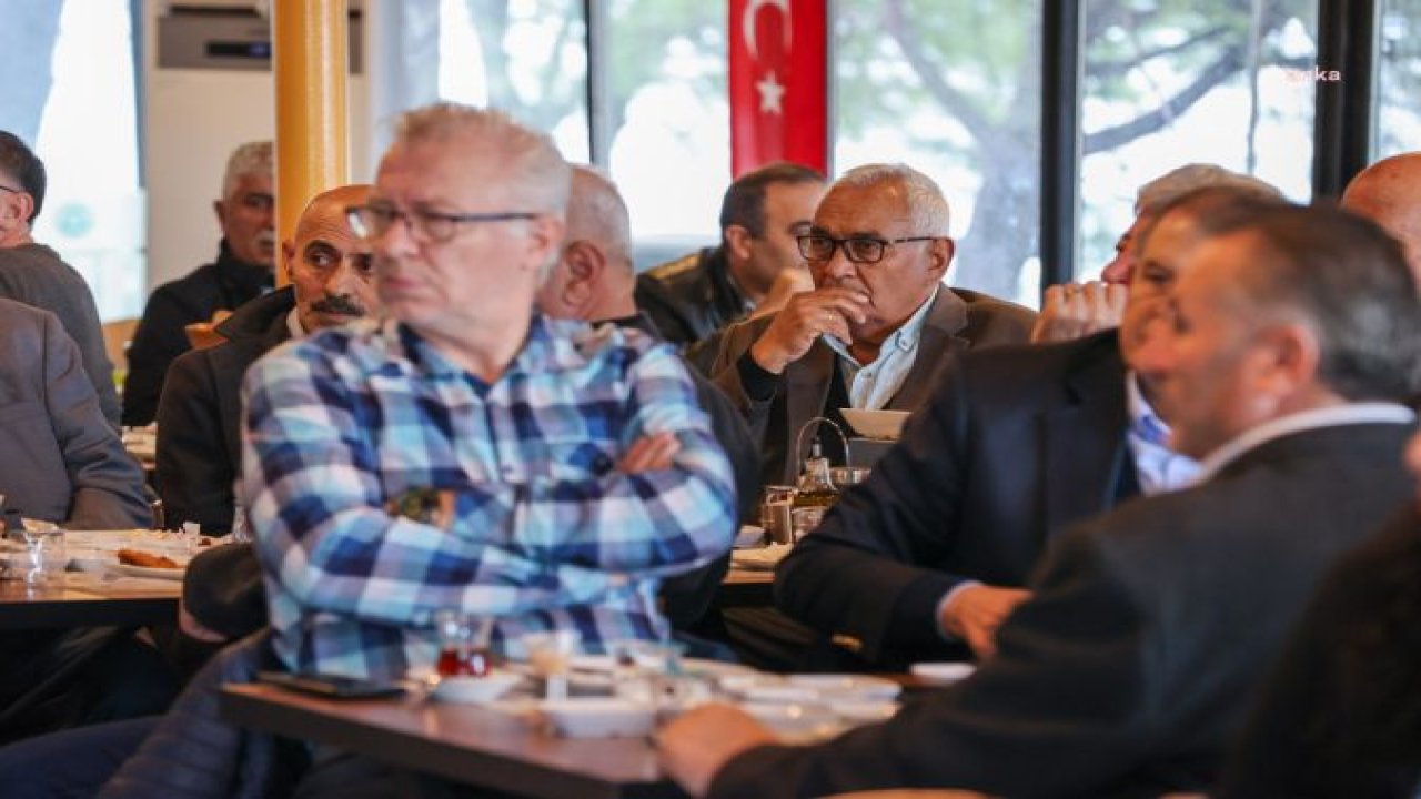 BUCA BELEDİYE BAŞKANI KILIÇ İŞ İNSANLARIYLA BULUŞTU