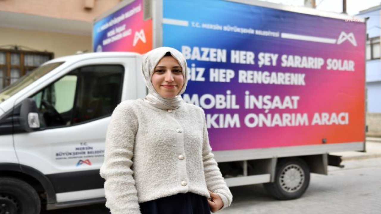 MERSİN BÜYÜKŞEHİR’İN YANGIN MAĞDURU AİLELERE EŞYA DESTEĞİ SÜRÜYOR