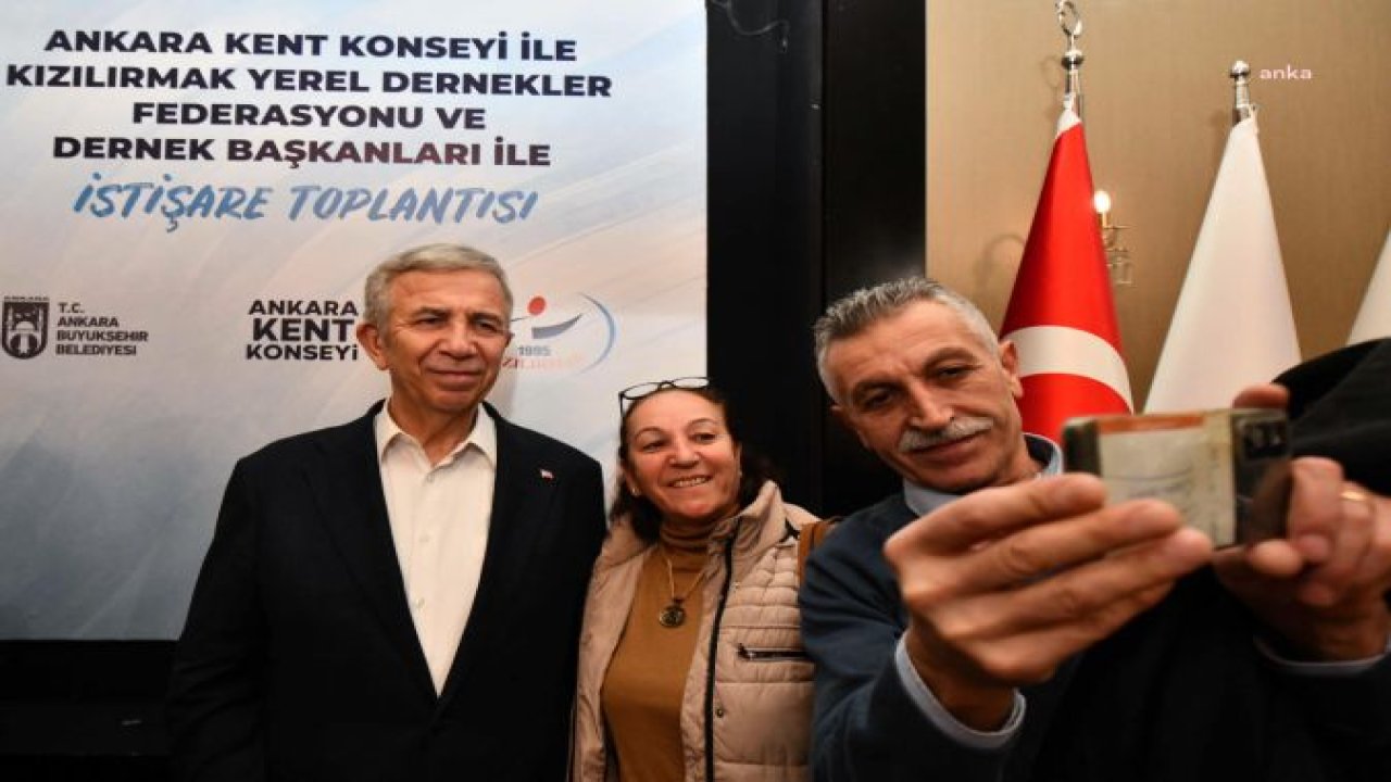 MANSUR YAVAŞ, KIZILIRMAK YEREL DERNEKLER FEDERASYONU VE DERNEK YÖNETİCİLERİ İLE BİR ARAYA GELDİ