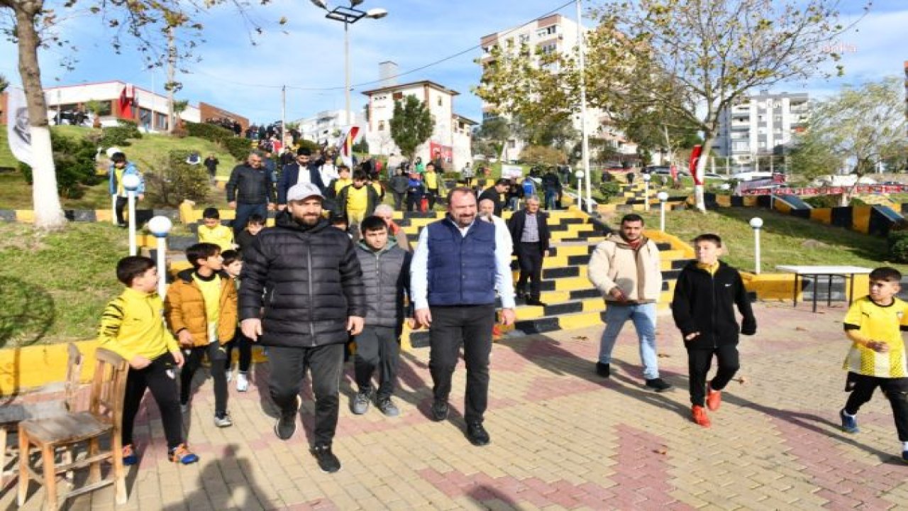 YAŞAR KEMAL PARKI ÇİĞLİ’DE TÖRENLE AÇILDI