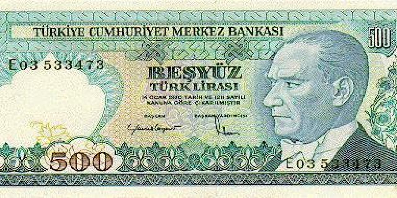 Merkez Bankası Duyurdu: İşte Yeni 500 TL'lik Banknot!