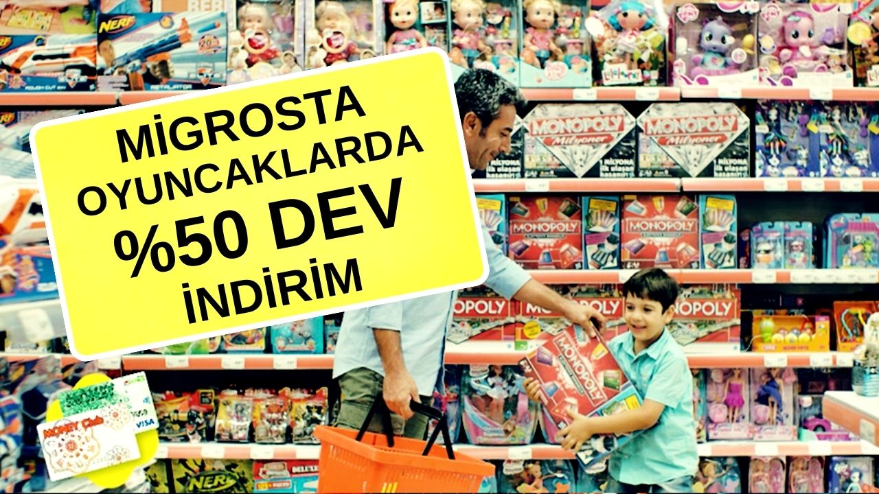 Migros’tan Çocuklara 23 Nisan Sürprizi! Oyuncaklarda %50 Dev İndirim Başladı